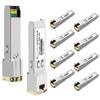 OPSTRAN 1000BASE-T SFP RJ45 Copper Transceiver Module Compatible with HPE Aruba J8177D J8177DCM JL747A Procurve J8177C J8177B J8177A 100m Cat5e/6 10 Pack view 1