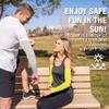 SportsTrail Cooling Arm Sleeves for Men & Women  Breathable, Moisture-Wicking, Sun Protection for Sports, Basketball, Football, Running, Golf, Cycling, Volleyball Arm Sleeves for Women, Men & Youth view 4