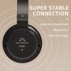 SoundMAGIC P23BT Portable On Ear Bluetooth Headphones CVC Noise Canceling Microphone HiFi Sound Stable Wireless Signal Connection Long Playtime with Detachable Cable for Game Black view 2