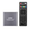4K Media Player with Remote Control, Digital MP4 Player for 8TB HDD/USB Drive/TF Card/H.265 MP4 PPT MKV AVI Support HDMI/AV/Optical Out and USB Mouse/Keyboard-HDMI up to 7.1 Surround Sound (Grey) view 1