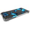Bohefo Clear Case Compatible with iPod Touch 7 / iPod Touch 6 / iPod Touch 5 Case for Girls Women, Cute Soft TPU Shockproof Protective Phone Case Cover for Apple iPod Touch 5/6/7th (Blue Butterfly) view 4