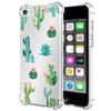 Bohefo Clear Case for iPod Touch 5/6/7 - Cute Soft TPU Shockproof Protective Case with Cactus Pattern Cover iPod Touch 7 Cactus view 1