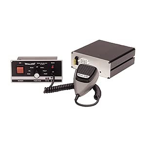 Whelen 295HFS2 Remote Mount Siren - Black, Universal Fit, Flush Mount, 200W, 12.8V DC