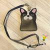 Boston Terrier Lanyard ID Wallet view 3