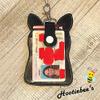 Boston Terrier Lanyard ID Wallet view 4