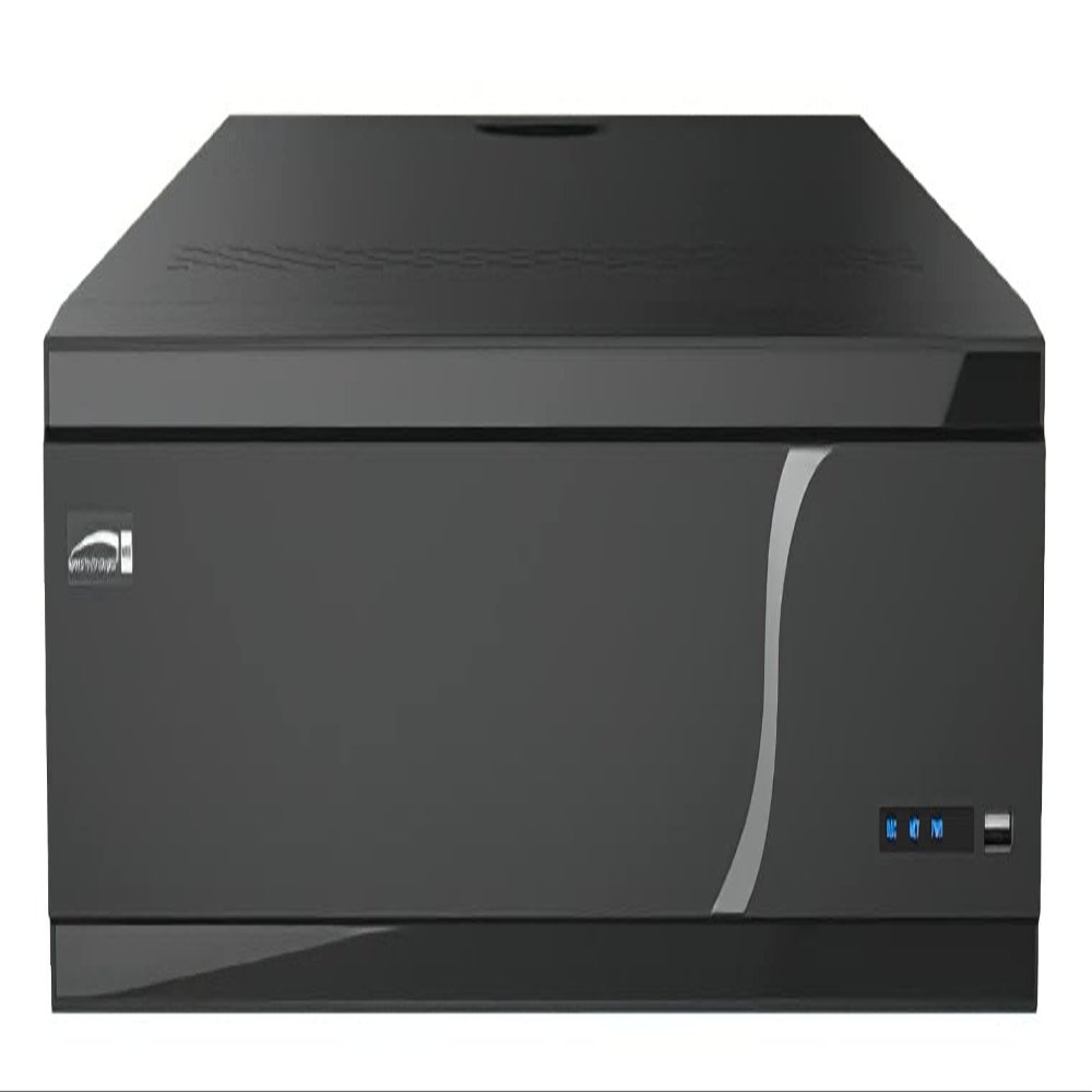 Speco N16NRE4TB 16-Channel Facial Recognition NVR with Built-in PoE Ports, Customizable Channel View Placement, Real time Recording up to 8MP Resolution (4K) at 30fps, 4 TB HDD, Supports 2-way Audio