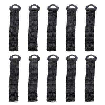 1-in x 11 -in Nylon Rope Storage Strapes, Hook and Loop Closure, Cable Management, Rope Organizer (10PK)