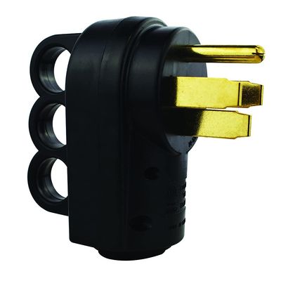Power Watchdog 50 Amp Replacement Male Plug (50APlug)  RV Electrical Plug Replacement for 50A Power Cords, Restores Safe & Secure Shore Power Connection