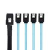 xiwai Internal Mini SAS SFF-8087 Host to 4 SATA 7pin Target Hard Disk 6Gbps Data Server Raid Cable 1.0M view 2