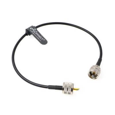 AConnect Cable-UHF-Male-PL259-RG58-Antenna UHF Male to UHF Male Coaxial Cable for CB Radio| Ham| Analyzer| SWR