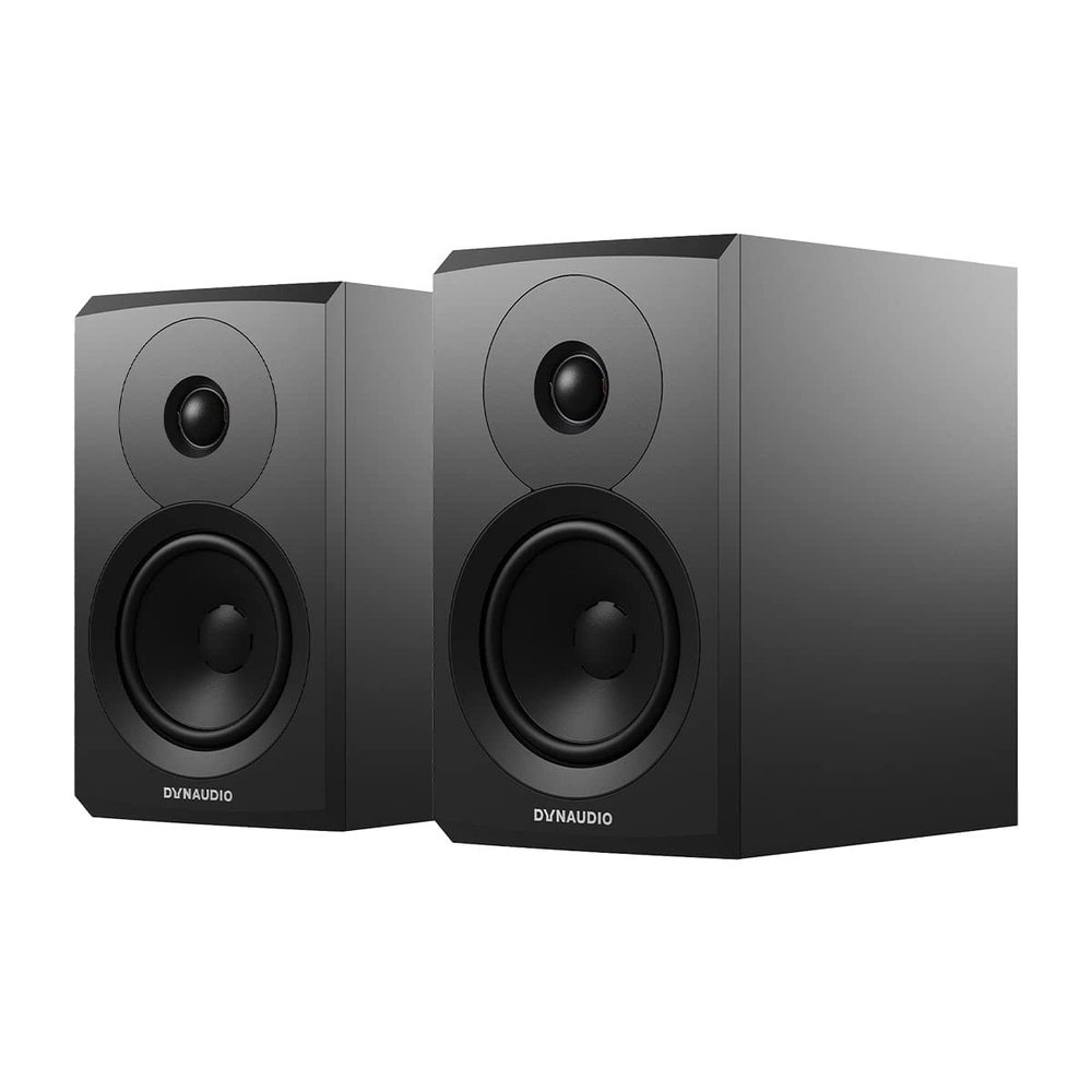 DYNAUDIO Emit 10 Compact Bookshelf Speaker - Pair (Black Satin)
