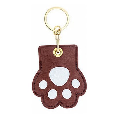 Tomcrazy 3in1 Cute Protective Case for Apple Airtag Sleeve Cover Keys Storage Pendant/Huawei Tag/Access Card Keychain Suitable for Bag/Suitcase/Pet Collar (Cat paw)