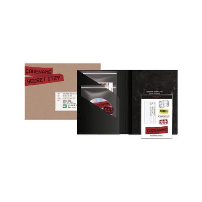 JYP Ent. [DVD] ITZY - Codename : Secret ITZY Behind DVD PHOTOBOOK Package+Extra Photocards Set (KTMCD0882)