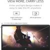 HP 2022 14" HD Laptop Light-Weight, AMD 3020e(Up to 2.6GHz), 8GB RAM, 256GB SSD + 64GB eMMC, 1 Year Office 365, WiFi, Bluetooth 5, USB Type-A&C, HDMI, Webcam, Win10 view 3