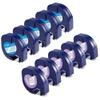 5 Clear + 5 White Compatible DYMO LetraTag Label Maker Refills view 1