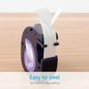 5 Clear + 5 White Compatible DYMO LetraTag Label Maker Refills view 3