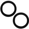 Jutagoss 2PCS 8Inch Speaker Foam Edge Surround Rings Subwoofer Replacement Parts for Speaker Repair view 1