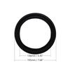 Jutagoss 2PCS 8Inch Speaker Foam Edge Surround Rings Subwoofer Replacement Parts for Speaker Repair view 2