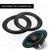 Jutagoss 1PCS 5Inch Speaker Rubber Edge Surround Rings Subwoofer Replacement Parts for Speaker Repair view 4