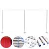 10'X 20' Pipe and Drape Backdrop Kit Heavy Duty Backdrop Stand for Parties, Background Stand, Pipe Stand Curtain Frame view 3