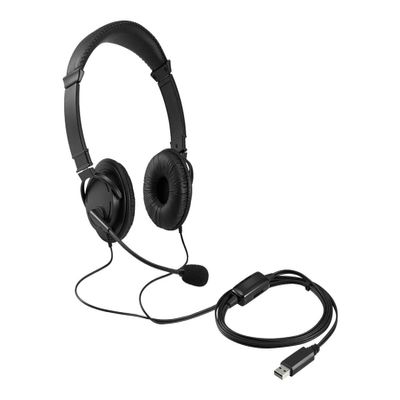 Kensington Hi-Fi USB Headphones with Mic & Volume Control Button (K33065WW)
