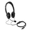 Kensington Hi-Fi USB Headphones with Mic & Volume Control Button (K33065WW) view 1