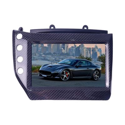 ZWNAV Android Car Radio for Maserati GranTurismo GT GC GTS Grancabrio 2007-2019 Stereo Autoradio 2 din GPS Navigation Multimedia Player DSP Carplay Head Unit (Carbon Fiber, 4GB+64GB)