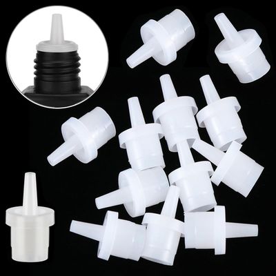 AKOAK 100 Pcs Eyelash Glue Bottle Replacement Mouth Tips, Lash Extension Supplies, Eyelash Glue Nozzle Tips for Home Salon Extensions Tools