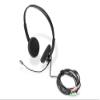 DIGITUS Stereo Office Headphones, On Ear, Noise Reduction Cable 1.95 m, Control Unit, 2 x 3.5 mm Stereo Jacks view 1