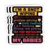 Childcare Provider Teachers Child Care Daycare Provider- 4x3 Vinyl Stickers, Laptop Decal, Water Bottle Sticker (Set of 3) view 1