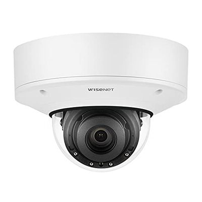 HANWHA Techwin Wisenet PNV-A9081R 4K Network AI IR vandalproof Dome Camera