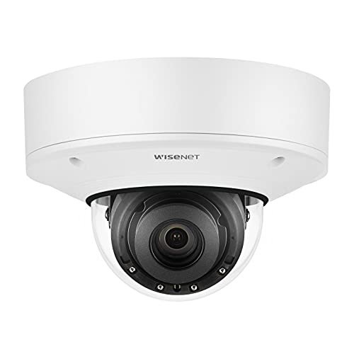 HANWHA Techwin Wisenet PNV-A9081R 4K Network AI IR vandalproof Dome Camera