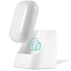 Cordinate Wireless Charging Station Compatible Only with AirPods and AirPods Pro, 5W Qi Charger, Ear Buds, Indicator Light, Great for Home or Office, 4ft. USB-A to USB-C Cable, White, 58616 view 1