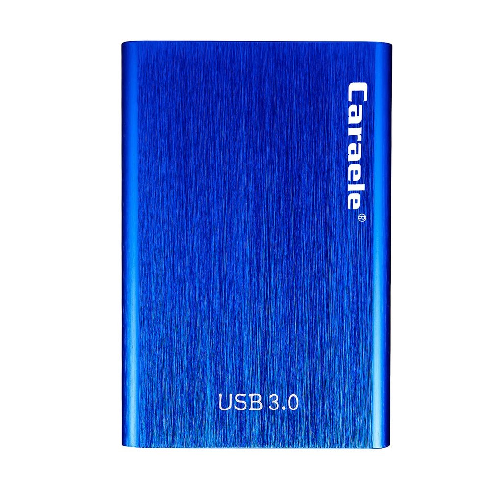 PANGQIE Portable SATA External Hard Drive HDD 2TB 1TB 500GB USB3.0 Ulra-Fast File Transfers (2TB, Blue)
