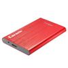 PANGQIE Portable SATA External Hard Drive HDD 2TB 1TB 500GB USB3.0 Ulra-Fast File Transfers (2TB, Red) view 2