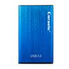 PANGQIE Portable SATA External Hard Drive HDD 2TB 1TB 500GB USB3.0 Ulra-Fast File Transfers for Windows, Mac and Linux (2TB, Blue) view 2