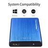PANGQIE Portable SATA External Hard Drive HDD 2TB 1TB 500GB USB3.0 Ulra-Fast File Transfers for Windows, Mac and Linux (2TB, Blue) view 4