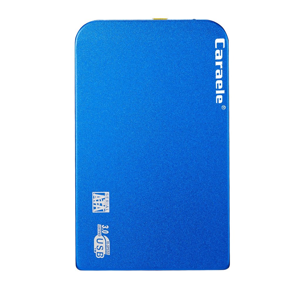PANGQIE Portable SATA External Hard Drive HDD 500GB 1TB 2TB USB3.0 Ulra-Fast File Transfers for Windows, Mac and Linux (2TB, Blue)