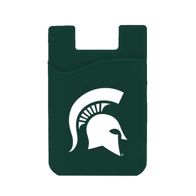Guard Dog Silicone Credit Card Holder/Phone Wallet - Michigan State Spartans