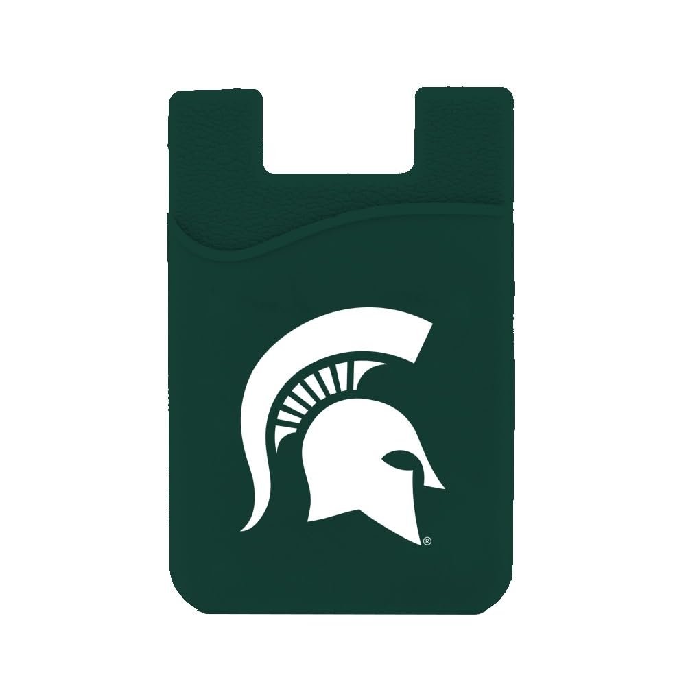Guard Dog Silicone Credit Card Holder/Phone Wallet - Michigan State Spartans