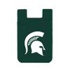 Guard Dog Silicone Credit Card Holder/Phone Wallet - Michigan State Spartans view 1