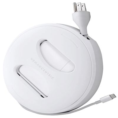 HumanCentric Cord Winder for MacBook Charger Organizer, Cable Reel for MacBook Chargers, Travel Mac Charging Case 85W, 87W, 96W USB-C and MagSafe, Apple Pro + Air Power Cord Storage, Extra Large
