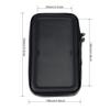 Riding Racks And Storage OUKENS Waterproof Bike Bag Holder, Bike Motorbike Handlebar Mount Holder Waterproof Bag Case Accessory view 3