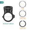 TUSITA Seat Post Quarter Turn Mount Compatible with Garmin Varia RTL510 RTL515 RVR315 Rearview - Fit 27.2mm 30.9mm 31.6mm Bars Seatpost view 4
