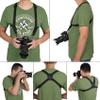 Vigorport Camera Harness Strap,Cross Shoulder Quick Release Straps for Binoculars, Rangefinders,Harness Strap Compatible with Canon, Nikon, Sony and DSLR SLR Cameras-Black view 2