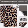 AIRWEE Case for 6" Kindle 10th Generation 2019 Release, Slim Lightweight PU Leather Stand Cover with Auto Wake/Sleep, Magnetic Closure Folio Cover for Kindle 10th Gen 2019, Leopard Print view 3
