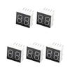 Bettomshin LED Digital Dispaly Common Anode 10 Pin 2 Bit 0.59 x 0.55 x 0.31inch(LxWxH) 0.28" Red Display Digital Dispaly 3621BH 5Pcs view 1