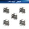 Bettomshin LED Digital Dispaly Common Anode 10 Pin 2 Bit 0.59 x 0.55 x 0.31inch(LxWxH) 0.28" Red Display Digital Dispaly 3621BH 5Pcs view 3
