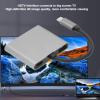Docking Station, 4K 4 in 1 USB C to Converter, Power Adapter Hub, USB3.0 5Gbps, PD Port, for Tablets, Laptops, Desktop view 4