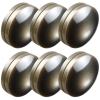 Jetec 12 Pcs/6 Sets Magnetic Curtain Weights No Sew Shower Curtain Magnets Gray Plastic Shower Curtains Liner Clips for Light Curtains Tablecloth Liner view 1